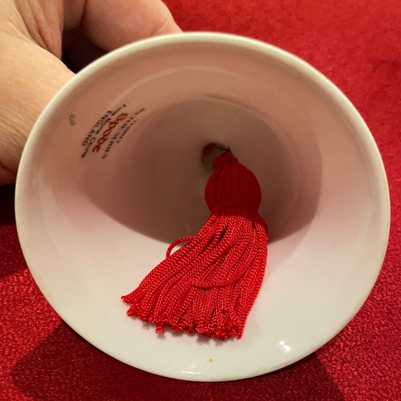 NIB vintage Spode Christmas Tree bell ornament - third in the series - Picture 9 of 9